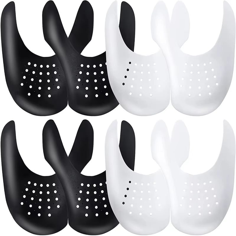 4Pcs Crease Protector Shoe Head Stretcher Sneaker anti Crease Wrinkled Fold Shoe Support Toe Cap Sport Crease Protector Dropship